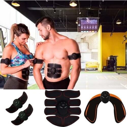 Massage Muscle Stimulator Slimming Belt Back Massager Electric Muscle Stimulator Ems Massager For Body Fitness Massage Machine