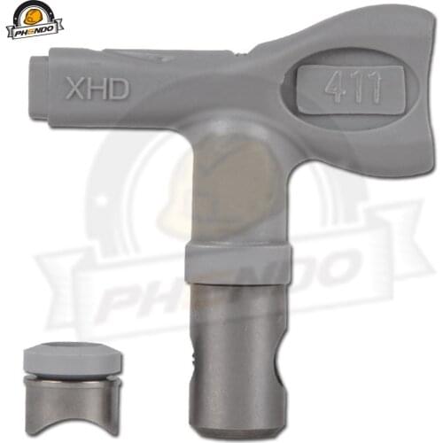 PHENDO 1-5 Series heavy-duty Gray airless tips nozzle guard For Sprayer Paint spray gun and X TR Guns 7/8" Thread Nozzle Holder