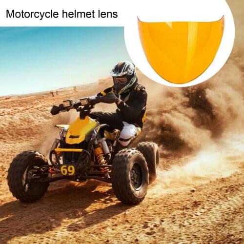 Professional Durable Helmet Visor Open Face Anti UV Transparent Motorcycle Face Protecting Lens for Kyt GP/ Venom/Hellcat Goods