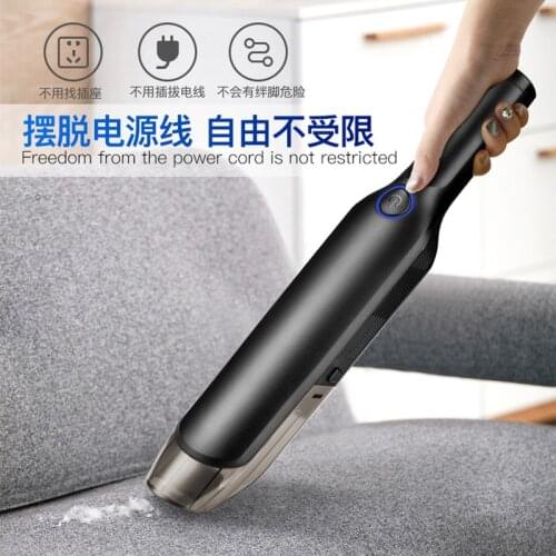 Handheld Wireless Vacuum Powerful Cyclone Suction Rechargeable Car Vacuum Cleaner Wet/Dry Auto Portable for Car Home Pet Hair