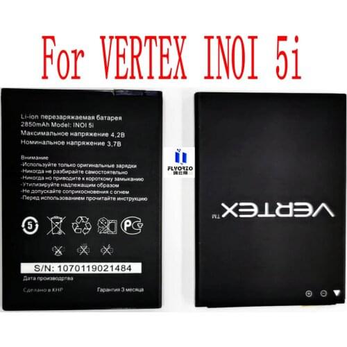 Original New High Quality 2850mAh INOI 5i Battery For VERTEX INOI 5i Mobile Phone