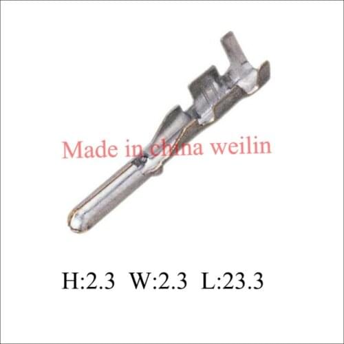 Terminal DJ221-2.3A male Connector Terminal plug connectors jacket auto Plug socket female Connector Fuse box