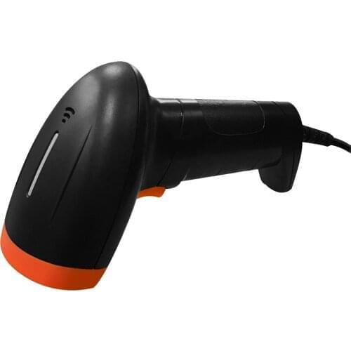 High 1D 2D Paper barcodes RS232 / USB Handheld QR Code Scanner HS-6603