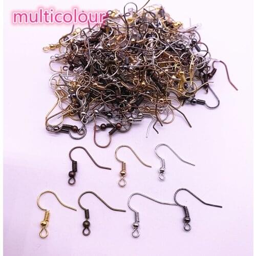 Findings Earring Hook 100PCS(50pair) 20x17mm Earring Clasps Earring Retainers Hooks Hardware DIY Jewelry Making #08