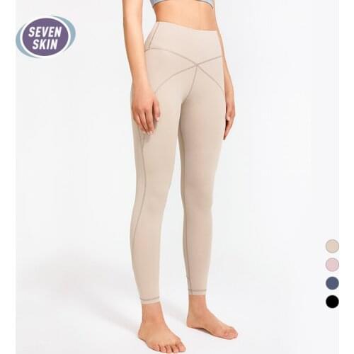 SEVEN SKIN Seamless Naked-Feel Womens Leggings High Waist Gym Fitness Yoga Pants for Women Running Sport Tights Push Up Leggins