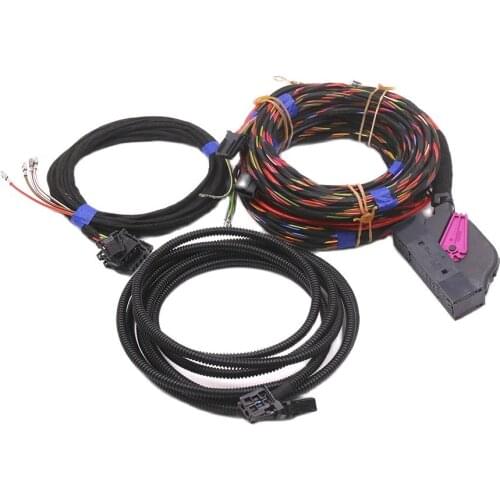Plug&play Dynaudio Sound System Acoustics Install Wire Cable Harness For VW Golf 7 MK7 Tiguan MK2