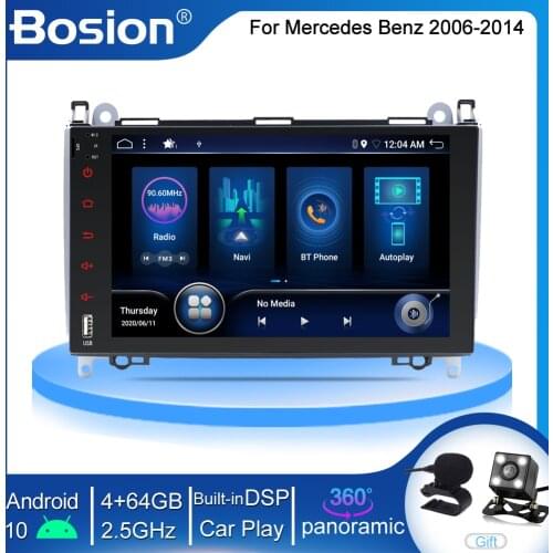 2 din Android 10 Car DVD player For Mercedes Benz B200 A B Class W169 W245 Viano Vito W639 Sprinter W906 GPS navi carplay DSP