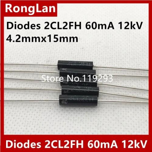 [BELLA] high voltage high voltage diodes 2CL2FH 60mA 12kV high voltage silicon stack--50pcs/lot