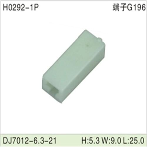 Free shipping 500pcs DJ7012-6.3-21 6.3mm 1Pin AMP Car Electrical Wire Connectors for AUdi,VW，BMW， Honda，Toyota，Ford