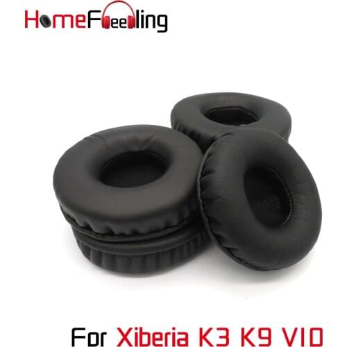 Homefeeling Ear Pads For Xiberia K3 K9 V10 Earpads Round Universal Leahter Repalcement Parts Ear Cushions