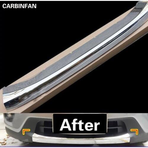 Chrome Front Bumper Trim Protection Exterior 1PC For 2012-2013 Mazda CX-5 CX5