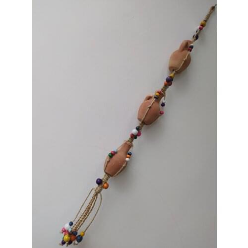 Pottery Pitcher Wall Pendant Terra Cotta Wall Hanging Turkish Handmade Boho Home Decor Made in Turkey