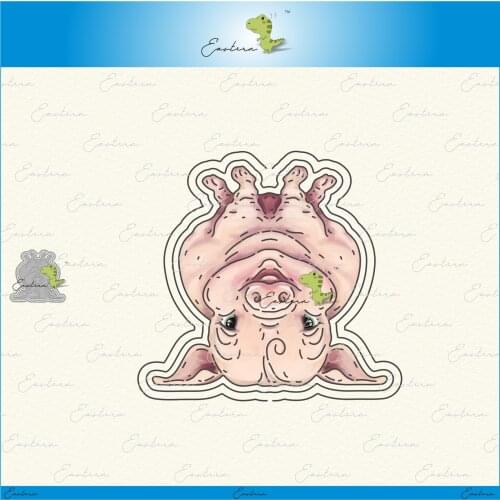 A little pig metal cutting dies 2021 new diy die molds Scrapbooking Paper Making die cuts crafts large die