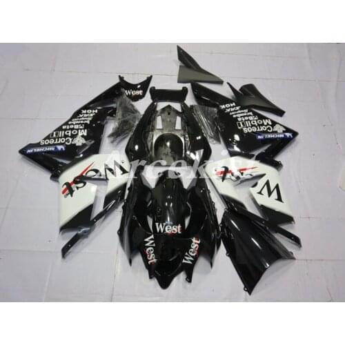 New ABS whole Fairings Kit Fit for Kawasaki Ninja ZX-10R ZX10R 10R 2004 2005 04 05 Bodywork set west