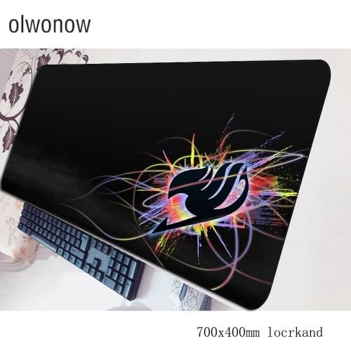 Fairy tail mousepad 700x400x3mm gaming mouse pad big gamer mat Customized game computer desk padmouse keyboard gel play mats