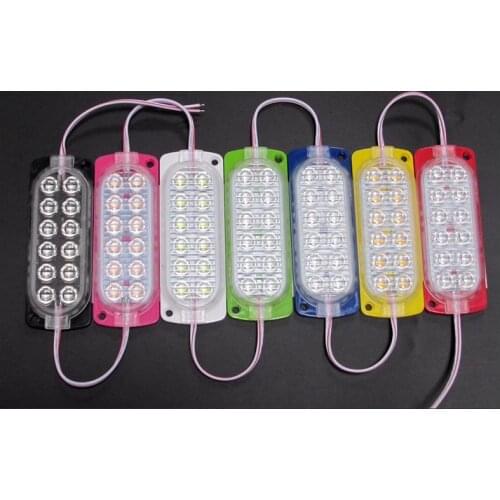 Led module for car lights truck side strip light Advertising Luminous characters backlight IP65 Waterproof White Red Yellow