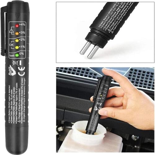 Accurate Oil Quality Check Pen Universal Brake Fluid Tester Car Brake Liquid Digital Tester Vehicle Auto Automotive Testing Tool