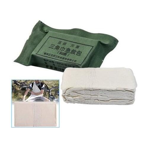 Training Triangular Towel Bandage Gauze Compression First Aid Emergency Kit Emergency Camping Survival Equipment 2020 New