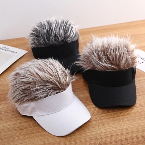 Outdoor Sport Baseball Cap Spring And Summer Fashion Hair Wig Adjustable Men Women Caps Fashion Hip Hop Hat