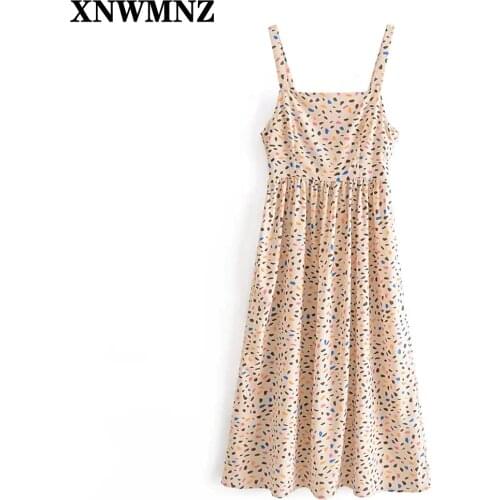 XNWMNZ Summer Polka Dot Dresses