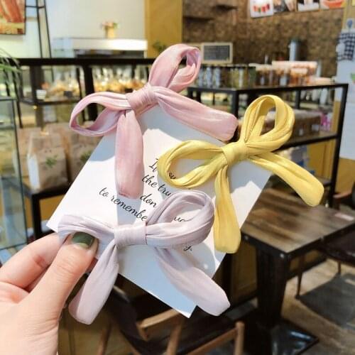 Pet Dog Grooming Accessoires Childrens bow hair clip cute simple fabric edge clip hair accessories
