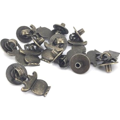 10pcs Antique Bronze Jewelry Wooden Box Drawer Cabinet Cupboard Handle Pull Knob Small Pull handles Vintage Cabinet pulls