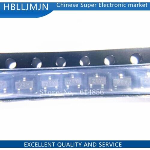 100pcs S8550 SOT-23 SMD S8550D SOT23 2TY SOT