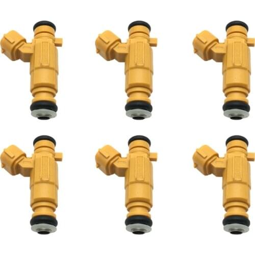 6Pcs Car Fuel injector For 35310-2B020 353102B020 For Hyundai i20 i30 Kia Rio Venga Cerato 1.4 1.6 G4FG 35310 2B020 9260930074