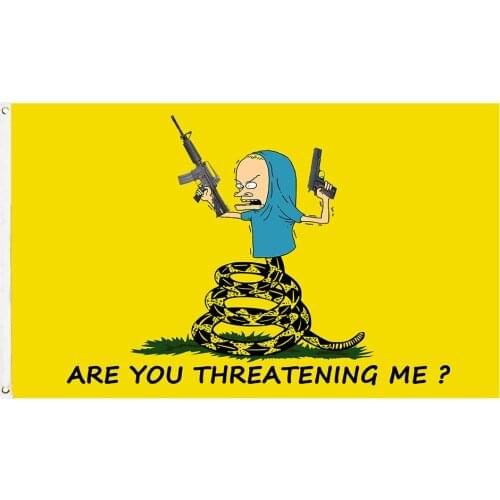 60x90cm/90x150cm Dont Tread On Me Flag 2x3ft/3x5ft Custom Outdoor Banner