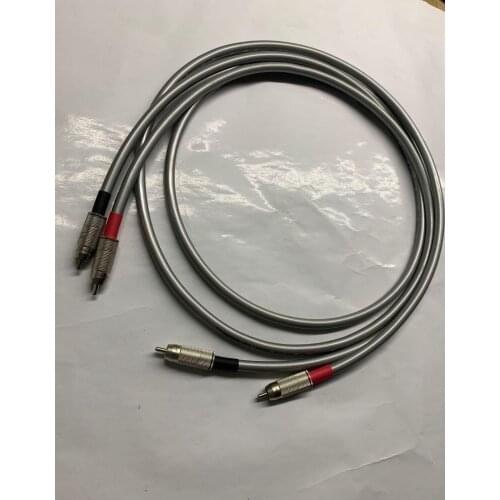 Hifi audio Note audiocable AN-Vx Solid Core 99.99% Pure Silver RCA Interconnect cable 1.5M