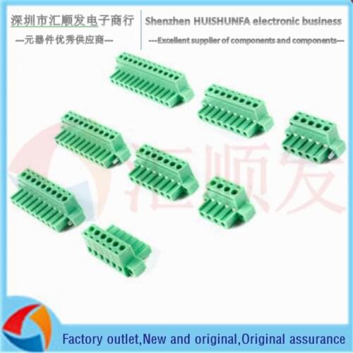 KF2EDGKM plug with ear positioning hole seat 300V/10A 5.08mm pitch plug-in terminal