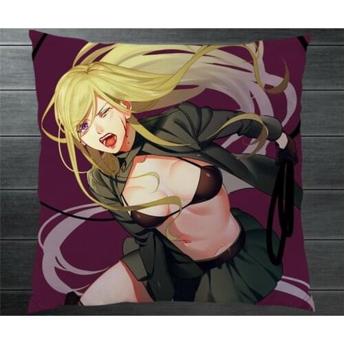 Anime Noragami Bishamonten Yato fanart Two Side Pillowcase 40*40CM Pillow Case Cover Cosplay Anime Otaku Gift BED/SOFA/CAR Decor