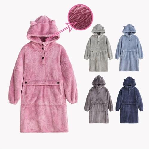 Autumn Winter Robe womens Flannel Bathrobe Thickened Mens Coral Velvet Nightgown Long Home Clothes домашняя одежда женская E3