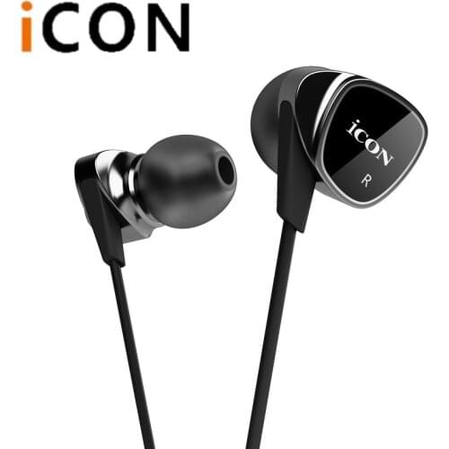 ICON Element in-ear earphone inner mic earphones earbuds/ear-mounted monitor earphones phone computer network broadcast headset