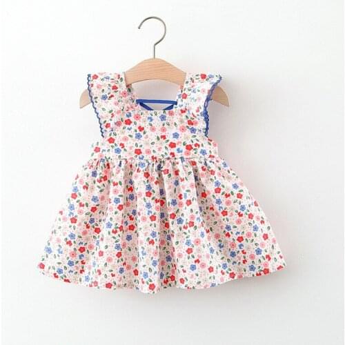 Girl dress little children princess skirt summer air baby skirt summer baby girl summer dress tide