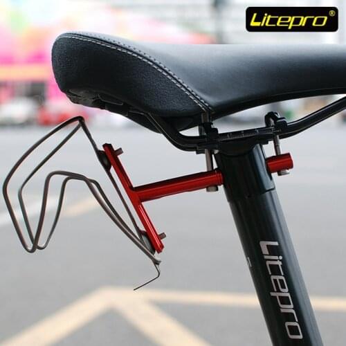 Litepro seat post water bottle holder adapter seatpost bottle cage adapter bicycle bottle holder for BYA412