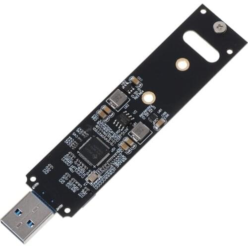 Portable High Performance NVME to USB Adapter M.2 SSD to Type-A Card USB 3.1 Gen 2 Bridge Chip to M2 SSD Key M for Windows XP/7