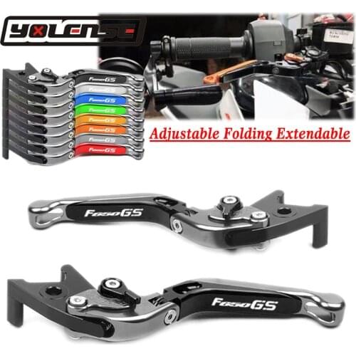 For BMW F650GS 2008 2009 2010 2011 2012 Motorcycle Accessories Adjustable Folding Extendable Brake Clutch Levers