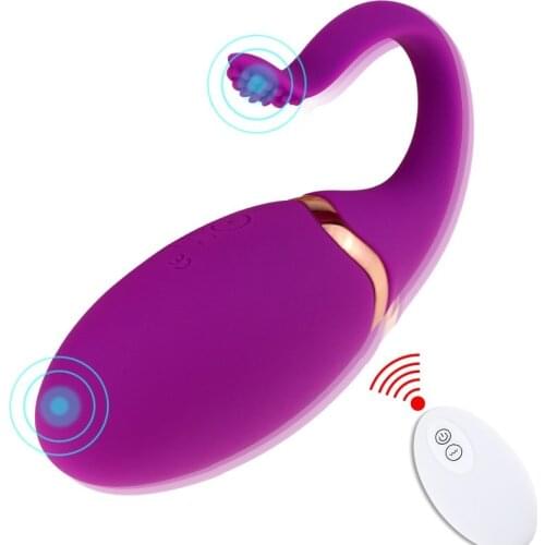 G Spot Silicone Stimulator Double Vibrators Strap on Dildo Clitoris Sex toy Wireless Vibrator Panties Remote Control for Women