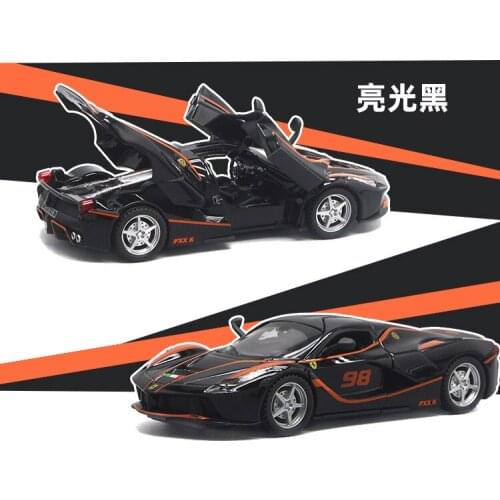 1:32 high simulation super FXX K sports car alloy car model Childrens boxed sound and light toy for children gifts