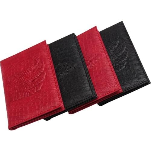Crocodile Pattern Russian Auto Driver License Bag PU Leather Cover for Car Driving Documents Cover of Passport