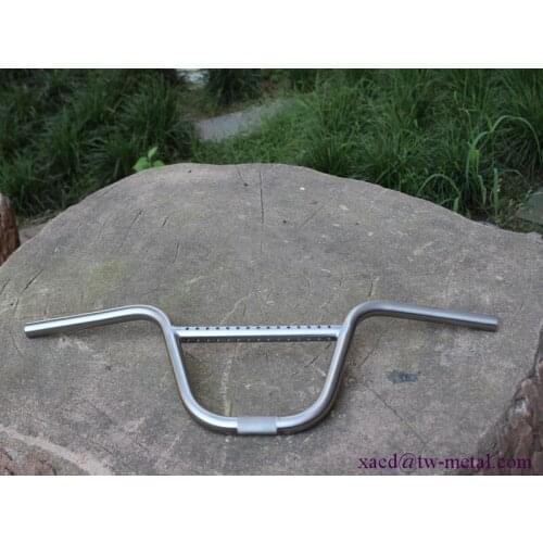 Titanium bmx bike handle bar custom bmx handle bar