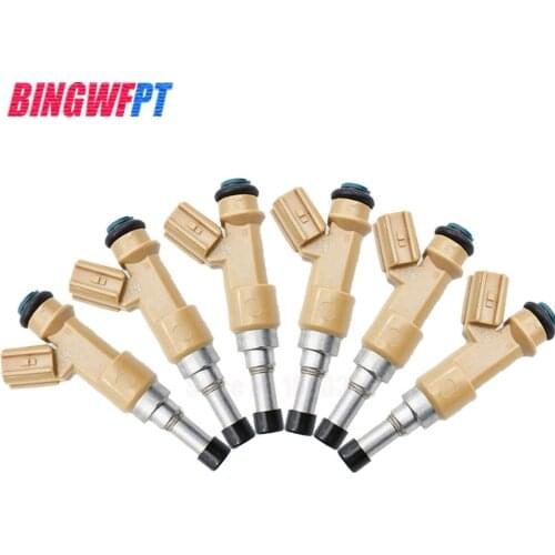 6pcs/lot Fuel Injectors For TOYOTA Land Cruiser Prado 08-12 OEM 23250-31100 23209-31100