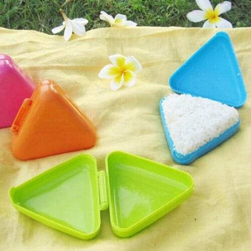 Triangle Sushi Mold New Original Rice Ball Nice Press Maker Kitchen Tool Easy to carry Free shipping LX7862