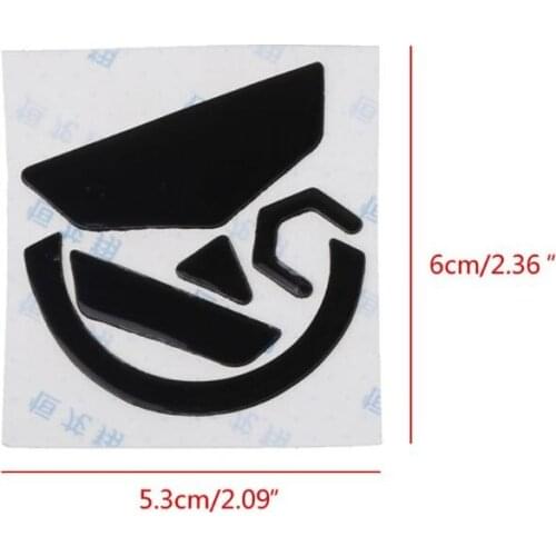 2 Sets 0.6mm Mouse Skates Mouse Stickers Pad for logitech G502 HERO LIGHTSPEED