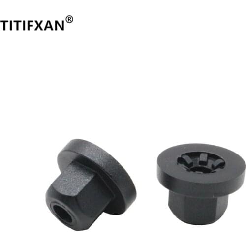 8Pcs Auto Car Plastic Body Nut Flange Clip Fit For Mercedes Benz 0039900251 For BMW 16131176747