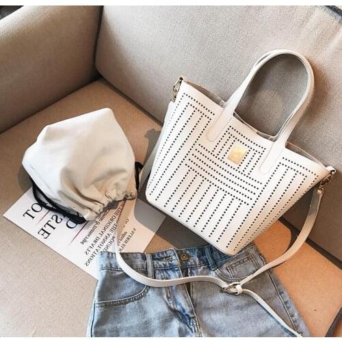 ANAWISHARE Women's White Bags