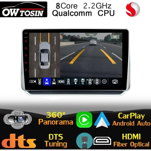 10.1" IPS Qualcomm CPU Android For Nissan Altima L34 Teana 2018-2021 Car Radio GPS WiFi HIFI Optical HDMI 360 Panoramic CarPlay