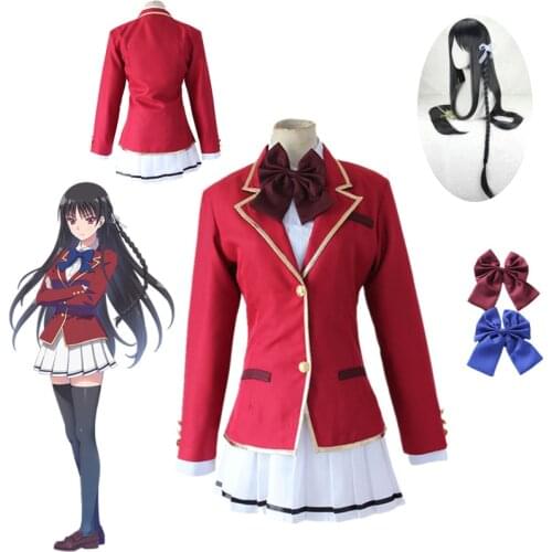 Hot!Anime Class Of The Elite Cosplay Costumes Horikita Suzune Dress Kushida Kikyou Cosplay Brand School Uniform Full Sets