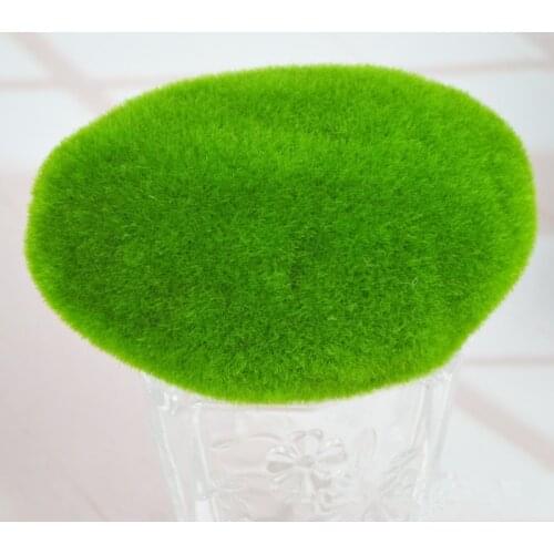 Artificial Moss foam Big Stone,Ornaments for DIY Fairy Garden Micro Landscape Decoration Accessories, Wedding Home Easter decor